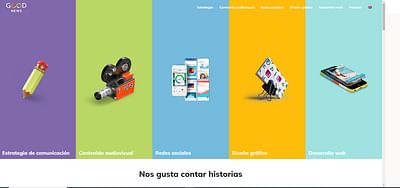 GoodNews .- Agencia Comunicacion - Creazione di siti web