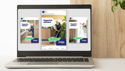 Ongezien efficiënt voor EAZER - Publicité