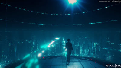 Virtual Reality Learning Metaverse: aurea - 3D