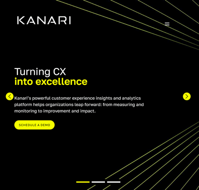 Kanari CX – Customer Experience Solutions - Web Application