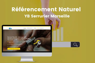 Référencement naturel - YB Serrurier Marseille - SEO