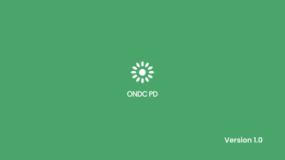 ONDC - PD | Mobile Application - Application mobile