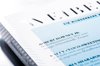 Weiberkram Magazin – Editorial Design - Ontwerp