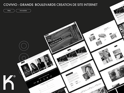 Covivio - Site internet - Application web