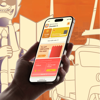Restaurant Loyalty Gamification - Ergonomie (UX / UI)