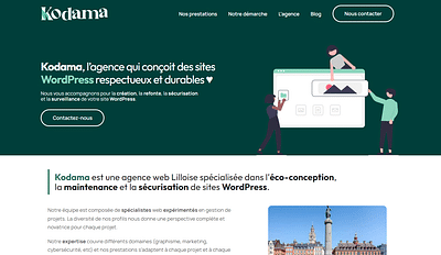 Agence Web Kodama - Website Creation