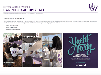 ENTERTAINMENT AND F&B BRAND EVENT - Réseaux sociaux
