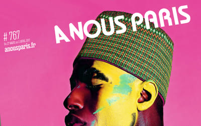 Identité et design de presse A Nous Paris - Advertising