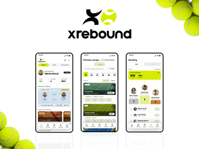 Digitalizziamo il mondo del Tennis - XRebound - Mobile App