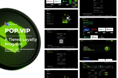Tiered Loyalty Program - POP.VIP - Développement Blockchain