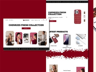 Cherries / Web-app - Website Creatie