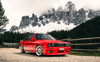 BMW E30 in Dolomiten - Photography