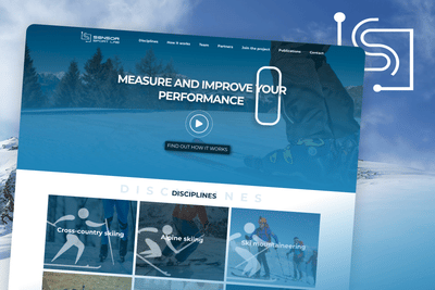 Diseño de logotipo y web - Sensor Sport Lab - Copywriting