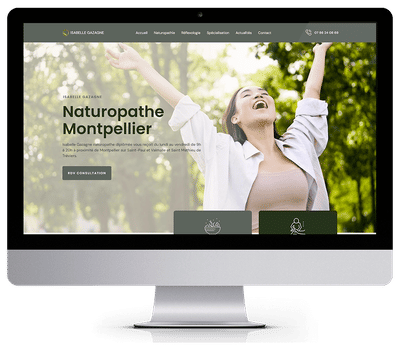CRÉATION SITE INTERNET | GAZAGNE NATUROPATHE - Stratégie digitale