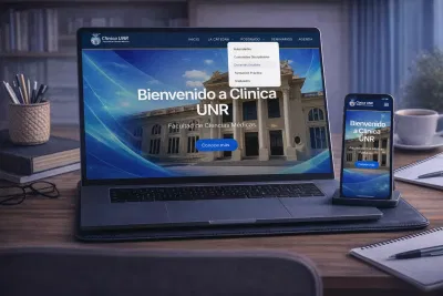 Clinica UNR Facultad de Ciencias Médicas - Website Creatie