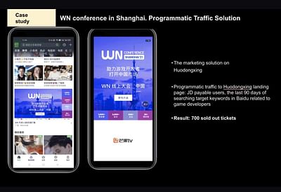 WN conference online platform digital campaign - Digital Strategy