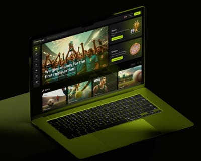 Custom sportsbook platform UX/UI design and development - Application web