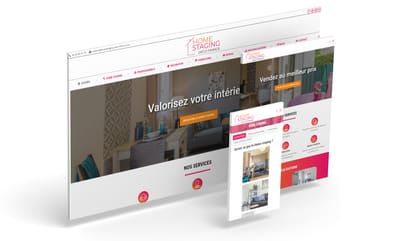 Refonte site internet - Home Staging - Website Creation