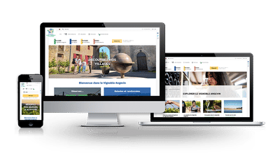Anjou Vignoble Village - Website Creation
