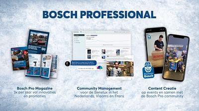 Profi klanten fixen voor Bosch Professional - Reclame