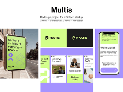Redesign project for a Fintech startup - Branding & Positioning