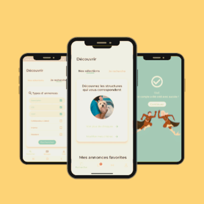 Application Mobile et Site web - SPEED VETO - Software Entwicklung