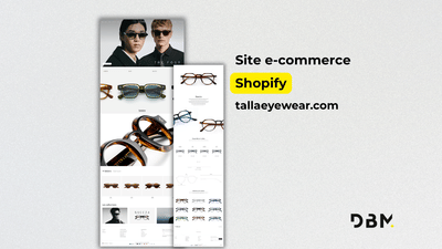 Talla Eyewear - Refonte Shopify - E-commerce