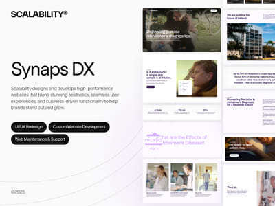 UI/UX Redesign for Synaps DX - Graphic Design