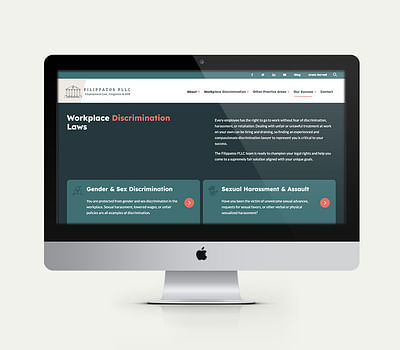 Filippatos PLLC Website & Brand - SEO
