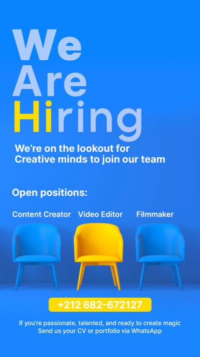 Design for hiring - Graphic Design