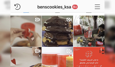 Content Calendar for Ben's Cookies - Social Media