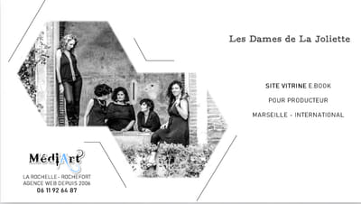 Site internet book démo pour groupe de musique - Webseitengestaltung