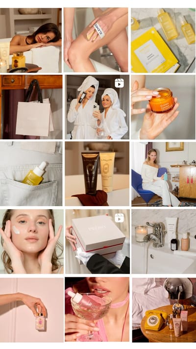 Full-service social media management for Peony - Branding & Positionering