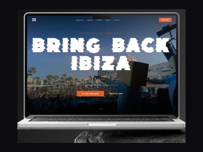 Bring Back Ibiza: merkidentiteit en campagnesite voor een trance-event - Branding & Positioning