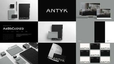 Antyk - Création d'identité visuelle - Image de marque & branding