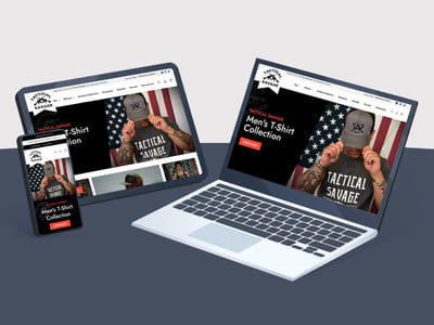 Tactical Savage - Website Creation