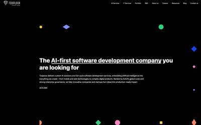 Tooploox website - Creazione di siti web