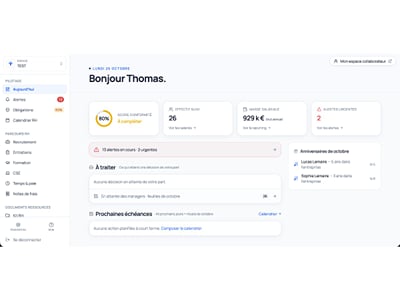 Tolipo RH – Logiciel de gestion RH pour PME - Développement de Logiciel
