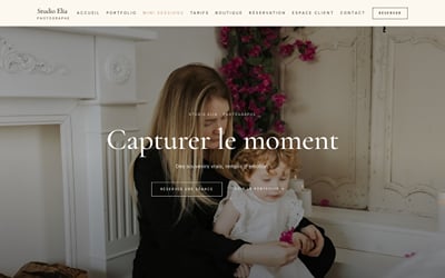 Studio Elia : un portfolio qui donne envie de réserver - Référencement naturel