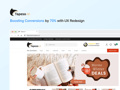 Boosting Conversions by 70% with UX Redesign - Ergonomy (UX/UI)