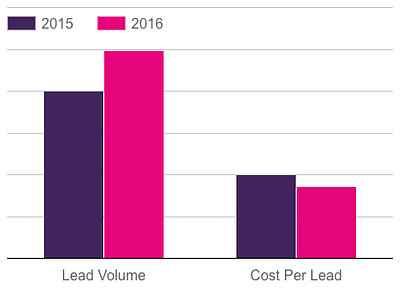 24% More Leads and 14% Lower Cost per Lead - Stratégie digitale