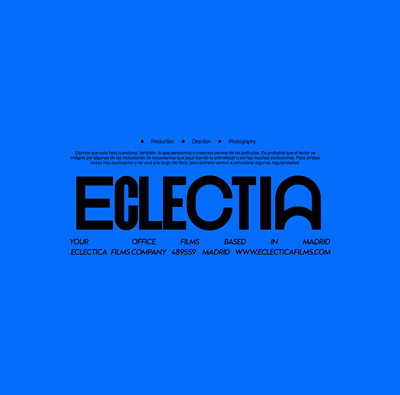 Eclectia: identidad visual para una productora - Branding y posicionamiento de marca
