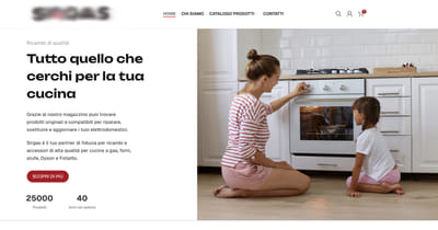 Ecommerce con oltre 6.000 prodotti - Creazione di siti web