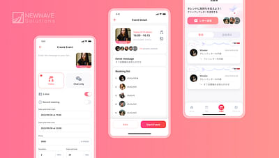 The Application Allows Fans To Talk With Idols - Mobile App