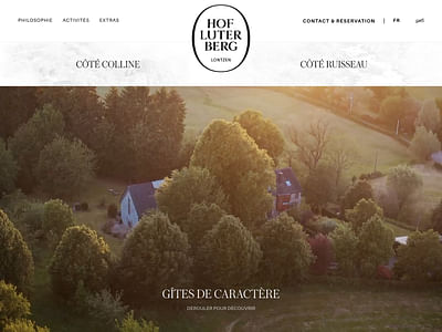 Hof Luterberg - Website Creation