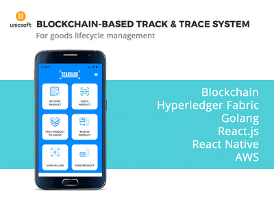 Blockchain-based Track & Trace system - Web analytics/Big data