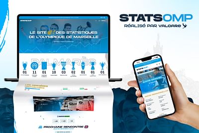 StatsOMP - Site Vitrine - Website Creation