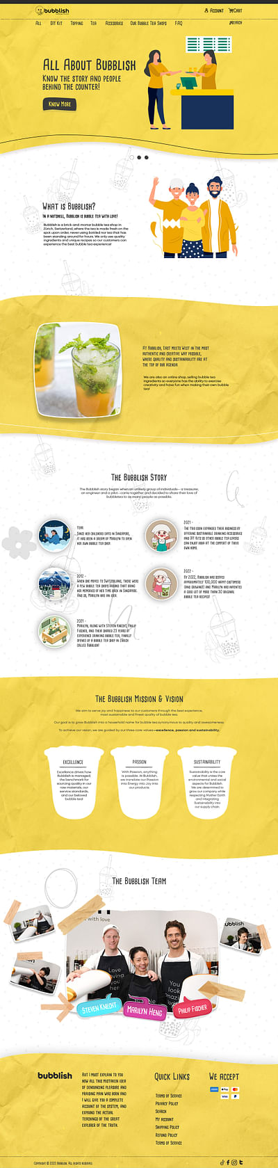 Web Design & Digital Marketing For A Milk Tea Shop - Stratégie digitale