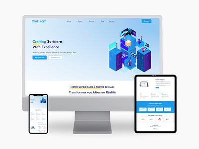 Site web Vitrine - Crafteam - Référencement naturel