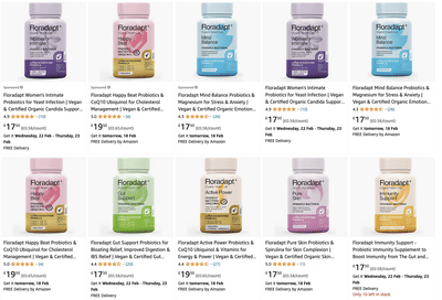 Amazon Management - Floradapt - Social media